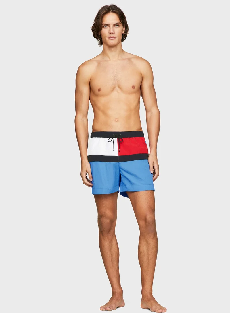 TOMMY HILFIGER Medium Drawstring Swim Shorts