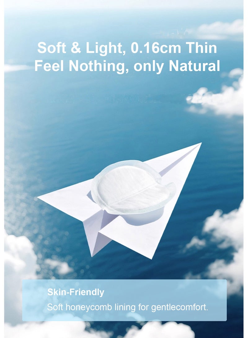 100 count Disposable Breast Pads Medical-grade Nursing Pads Super Absorbent Nursing Pad Breastfeeding Essentials Sterilized Individually Packed - Image 5