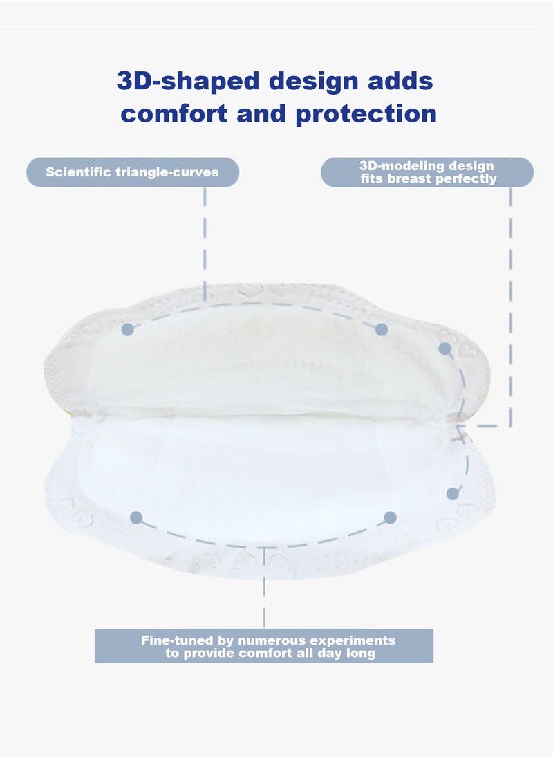 Splendors 100 count Disposable Breast Pads Medical-grade Nursing Pads Super Absorbent Nursing Pad Breastfeeding Essentials Sterilized Individually Packed  - Image 5
