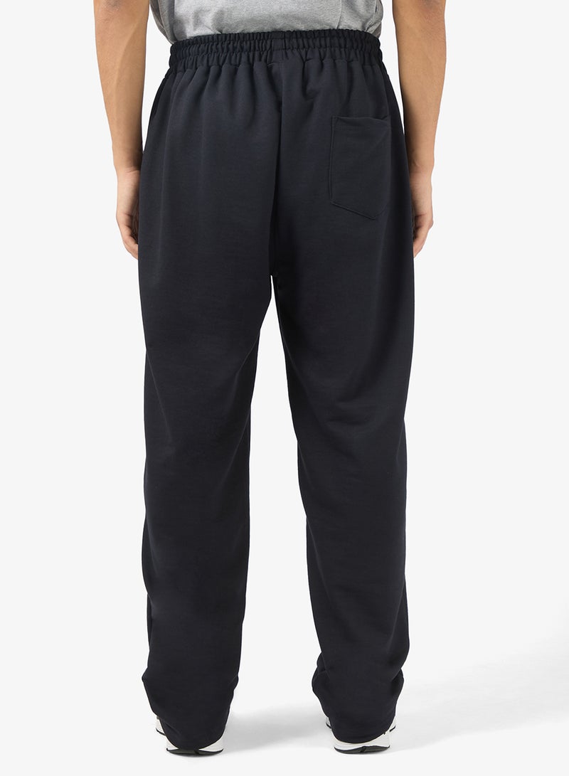 سفنتي فايف بيسيكس بنطلون رياضي بطبعات جرافيك وحافة مفتوحة - Image 3