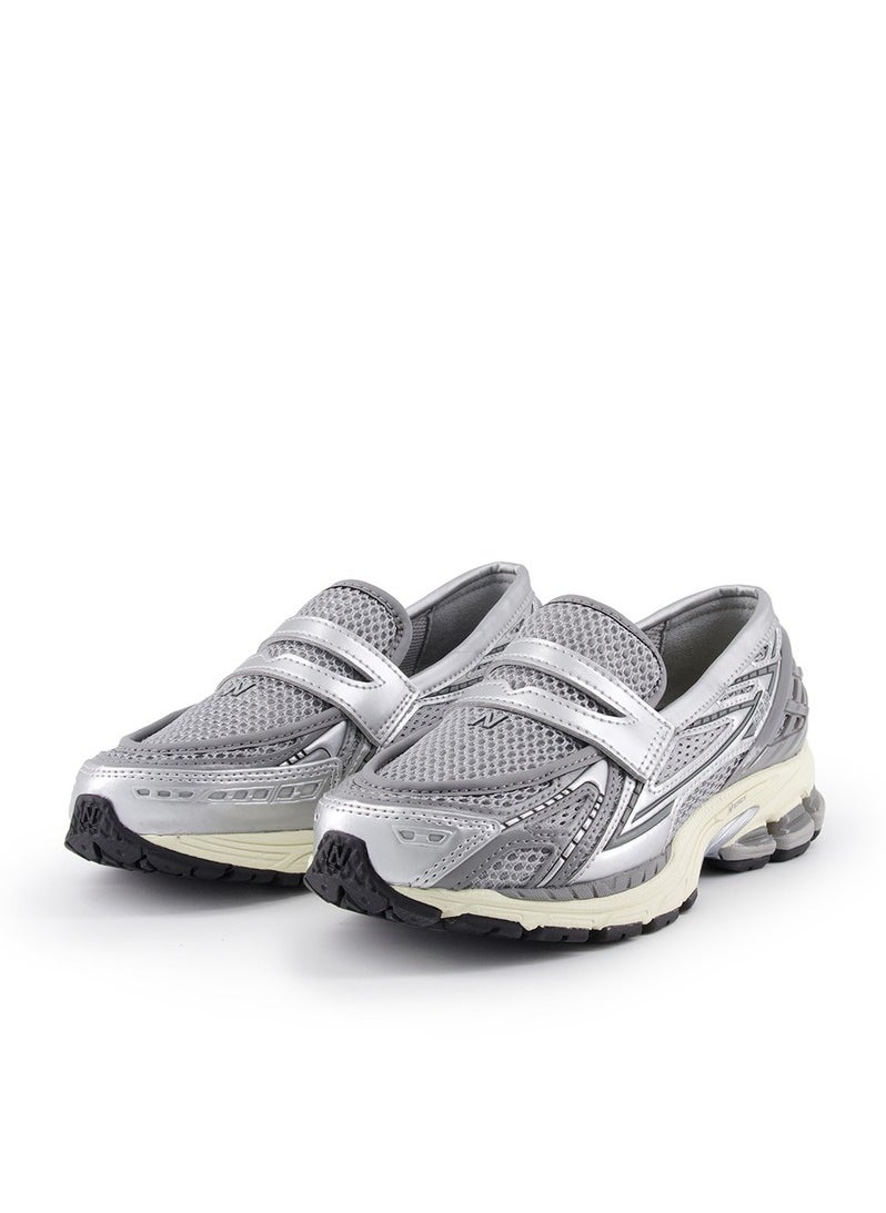 New Balance - 1906L Vintage Casual Loafers/Slip-on Athlesiure Shoes Silvery/Gray For Women/Men/Students - Image 1