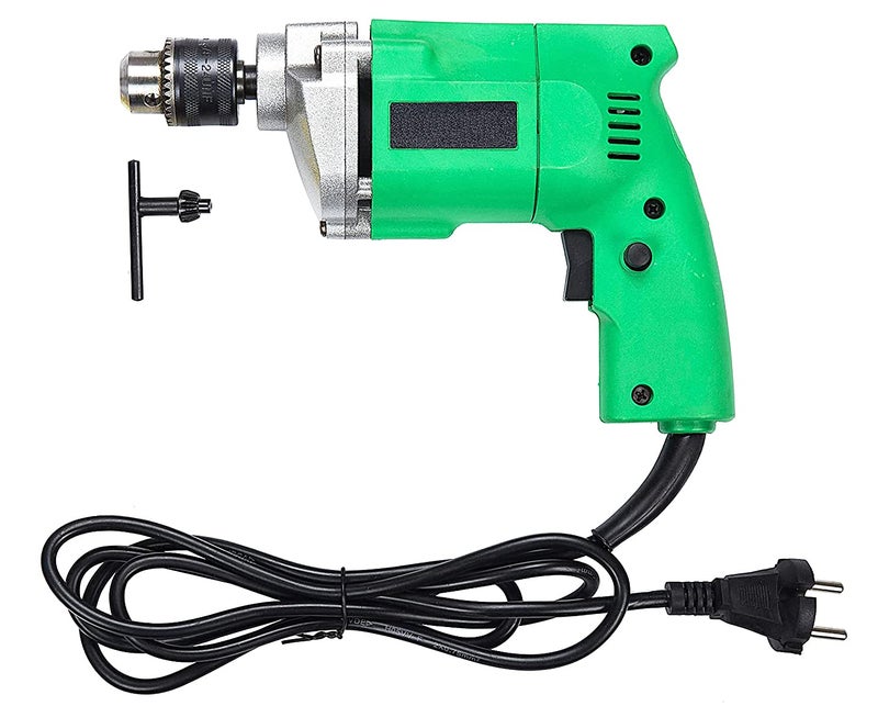 Shopper52 10mm Powerful Electric Drill Machine with 13Pcs Drill Bit Set and 48in1 Wrench Spanner Set - Image 3