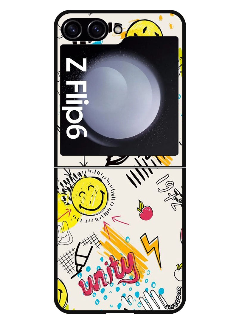 Theodor Protective Case Anti Scratch Shock Proof Bumper Cover For Samsung Galaxy Z Flip 6 Unity - Image 1