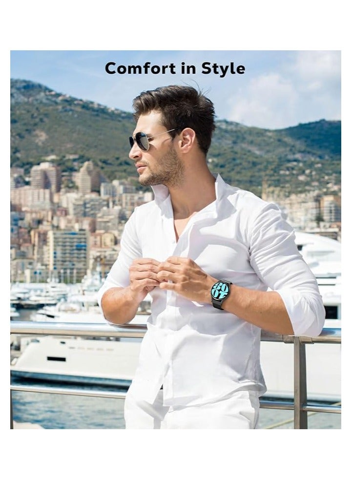 سوار مغناطيسي مقاس 20 مم لساعة سامسونج جالاكسي 7/6/5/4/FE مقاس 40 مم 44 مم/سوارات جالاكسي 6/4 الكلاسيكية مقاس 47 مم 43 مم 46 مم 42 مم/ساعة 5 برو مقاس 45 مم/ساعة 3 مقاس 41 مم/ساعة Active 2، حزام رياضي مغناطيسي مضفر من النايلون المرن - Image 3