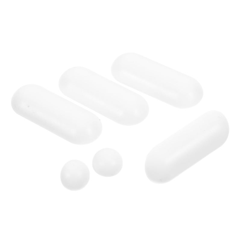 6 Pcs Toilet Seat Spacer Parts Thickened Bumpers Comfort Enhancers Easy Clean Design - Image 2