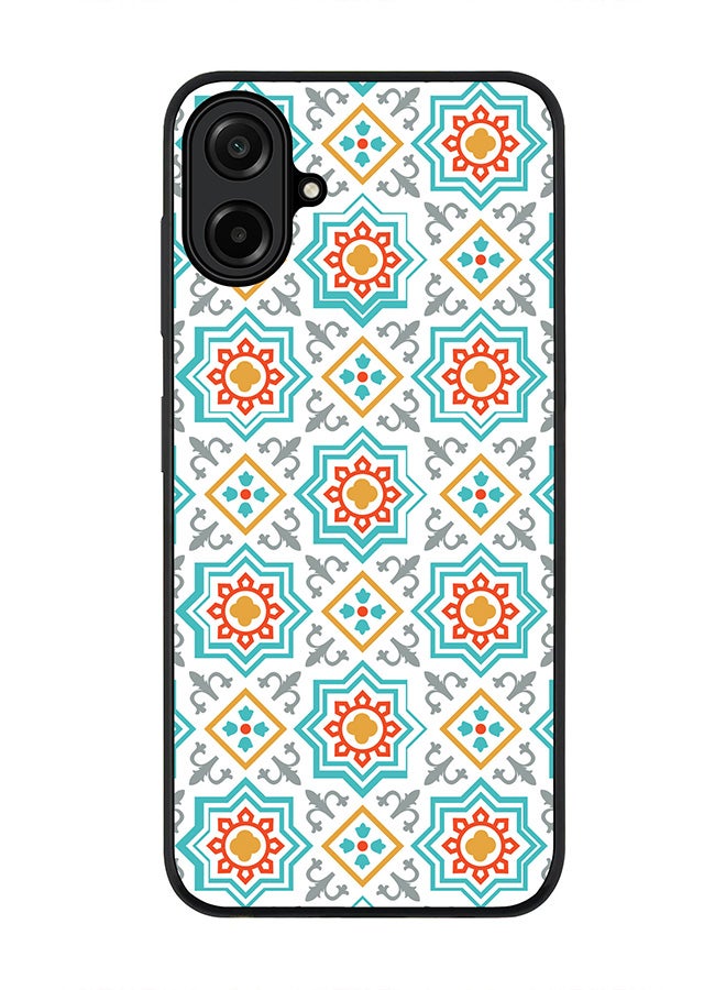 For Samsung Galaxy A07 4G Case,Slim fit Camera Protection, Shockproof Thin Phone cover  - Moroccan Mosaic