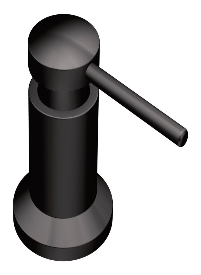 Moen Modern Deck Mounted Lotion or Kitchen Soap Dispenser Pump, Matte Black, 3942BL - Image 1