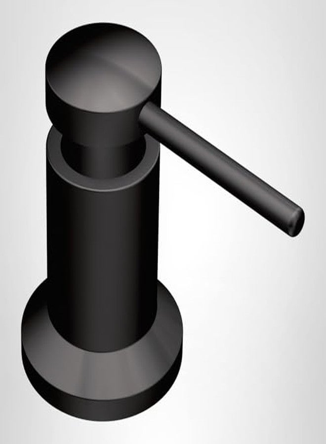 Moen Modern Deck Mounted Lotion or Kitchen Soap Dispenser Pump, Matte Black, 3942BL - Image 5