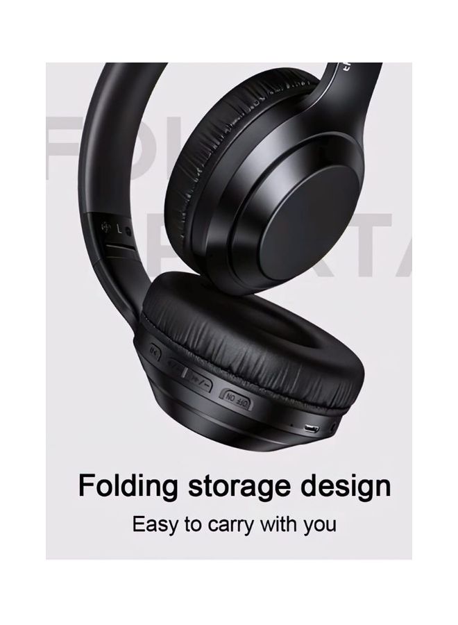 Lenovo Thinkplus TH10 Wireless Bluetooth Headphones For Game And Music Black - Image 4