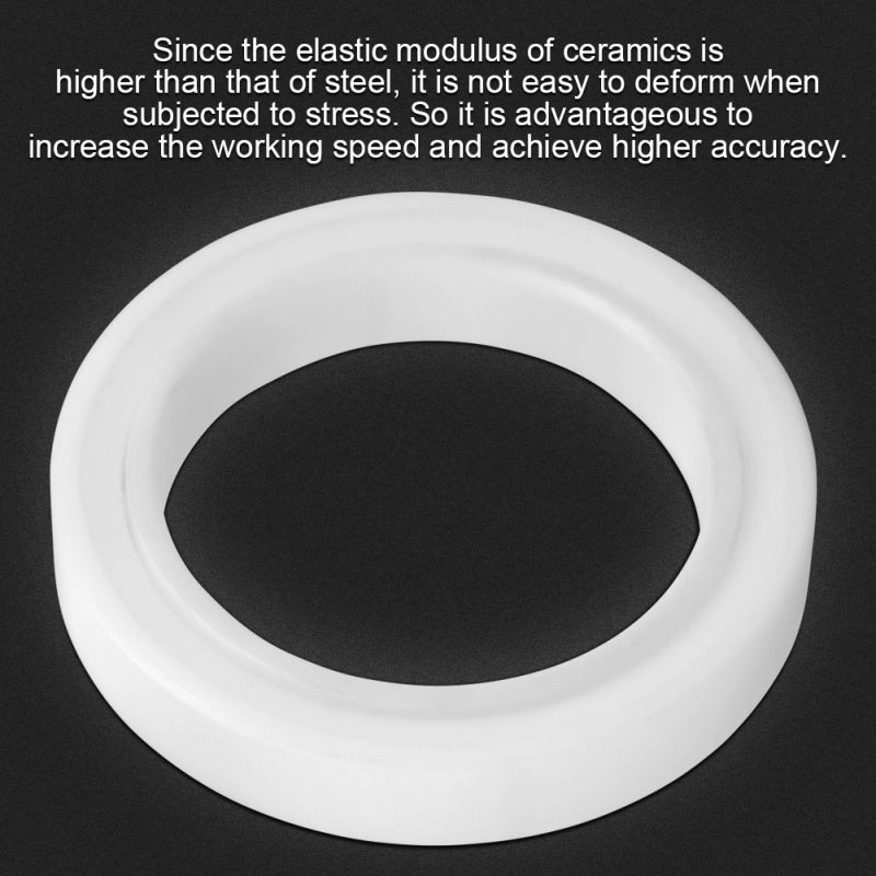 Full Ceramic Bearing: 30x42x7mm ZrO2 Ceramic - Corrosion Resistant Electrically Insulating Bearing for Severe Conditions Precision Instruments - Image 3
