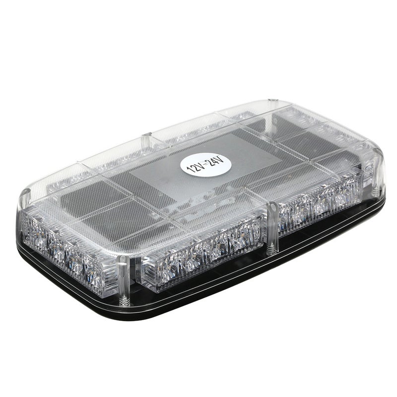 12v Car Roof Led Strobe Lights Bar Emergency Warning Fireman Flash Led Lights yellow - Image 3