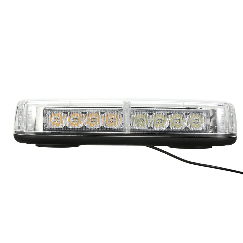 12v Car Roof Led Strobe Lights Bar Emergency Warning Fireman Flash Led Lights yellow - Image 2