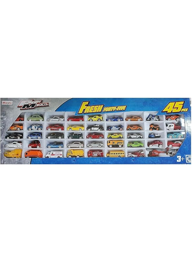 مايستو مجموعة لعبة مجسم سيارة فريش فورتي فايف 45 قطعة