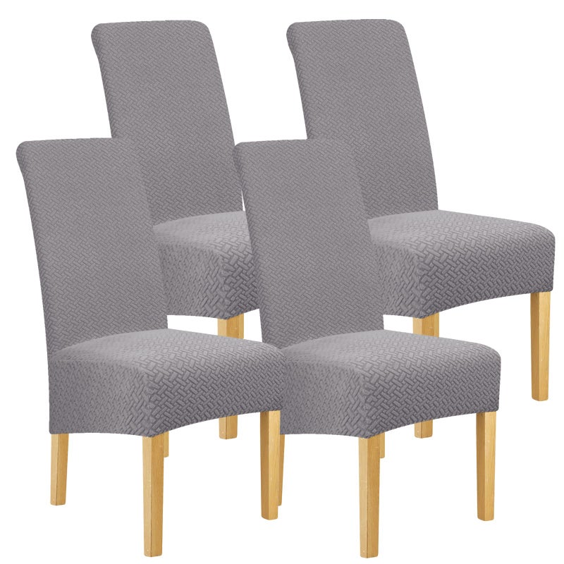 Lellen Oversize Dining Room Chair Covers Set of 4 - Image 1