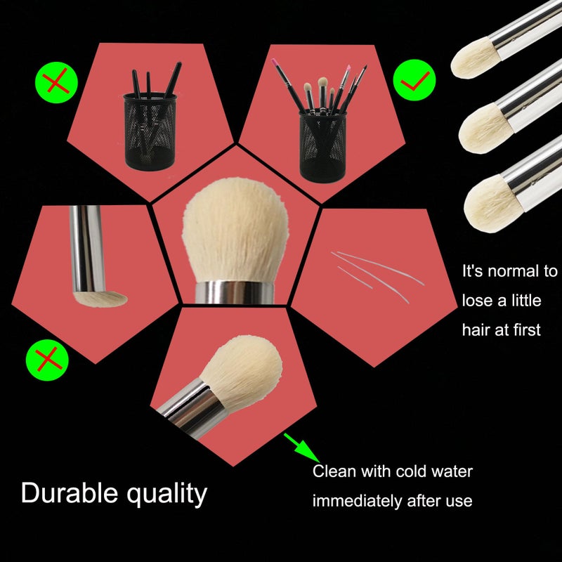 Sdanart Drybrush Set Hobby Drybrush Paint Brush,Detail Paint Brush Set,3 pcs Professional Art and Advanced Acrylic Paint Brushes for Tabletop&Wargames Miniature Watercolor Oil Painting,Model - Image 4