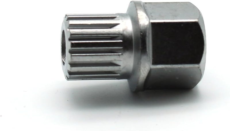 TEMO 61/16Pt Wheel Lock Lugnut Anti-Theft Lug Nut Screw Removal Key Socket S3057 for Vw Audi - Image 2