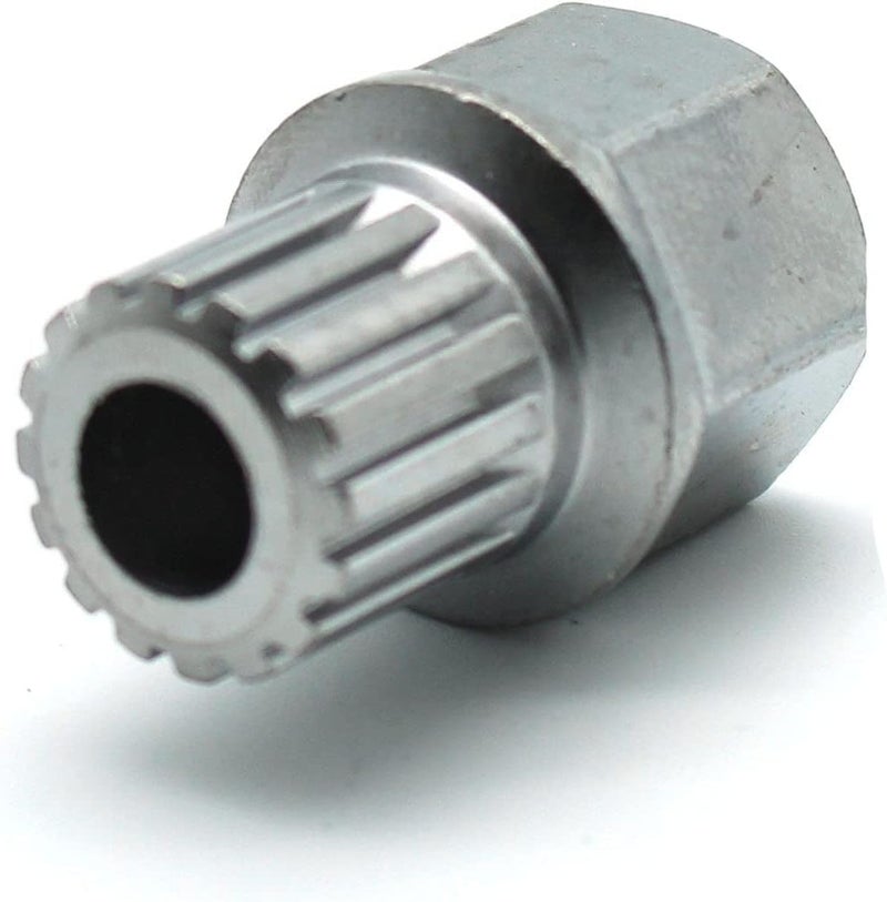 TEMO 61/16Pt Wheel Lock Lugnut Anti-Theft Lug Nut Screw Removal Key Socket S3057 for Vw Audi - Image 1