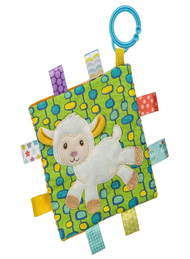 Taggies Crinkle Me Baby Toy, Sherbet Lamb - Image 5