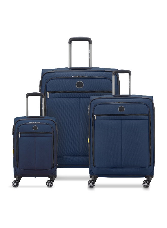 DELSEY Priscilla 3-Piece set 55/70/82cm Blue - Image 1