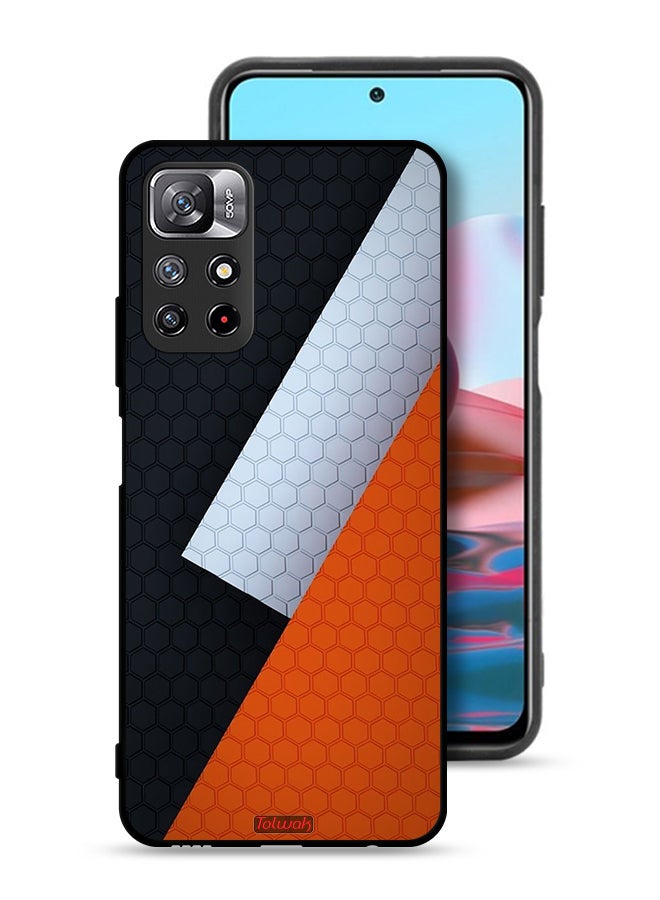 Tolwak Xiaomi Redmi Note 11 4G Protective Case Cover Pattern - Image 1