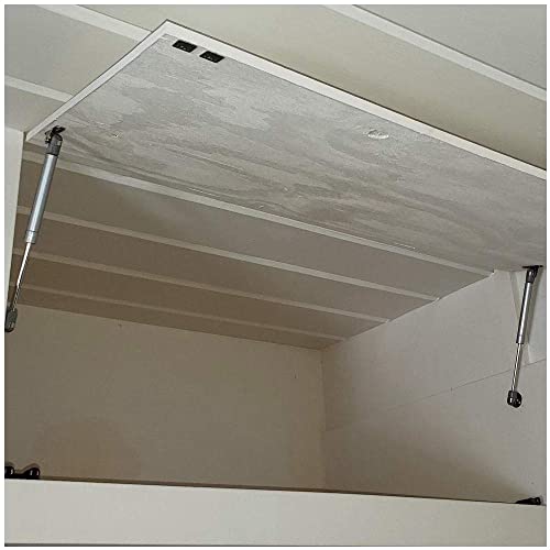 Gazeer غازير 6 قطع 100N/22.5lb دعائم غاز 10 بوصة دعائم الخزائن صدمات الخزائن دعم الأبواب الهوائية - Image 3