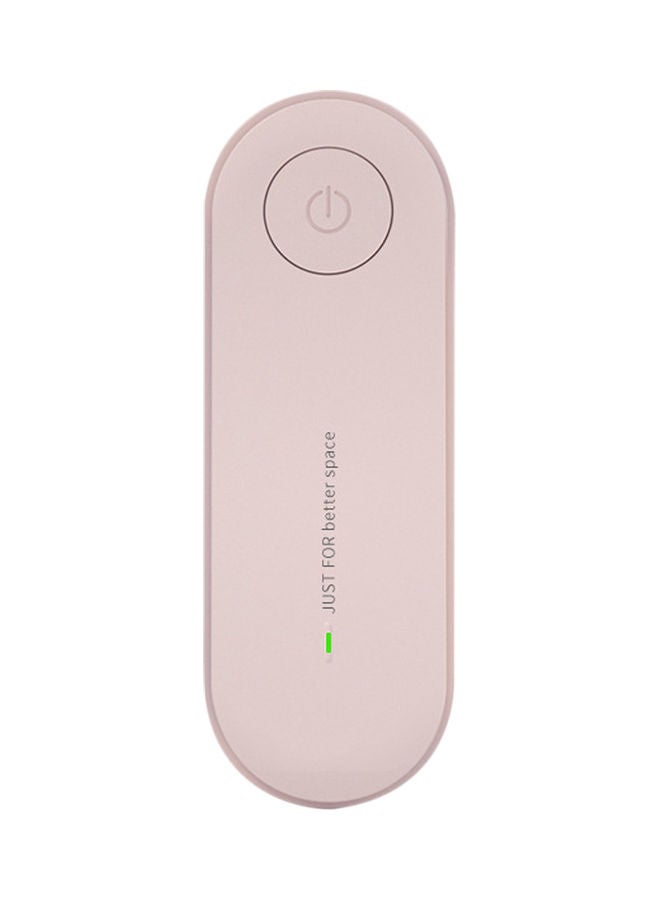 NIBEMINENT Plug In Portable Air Purifier Pink 11.7x4.5x6cm - Image 1