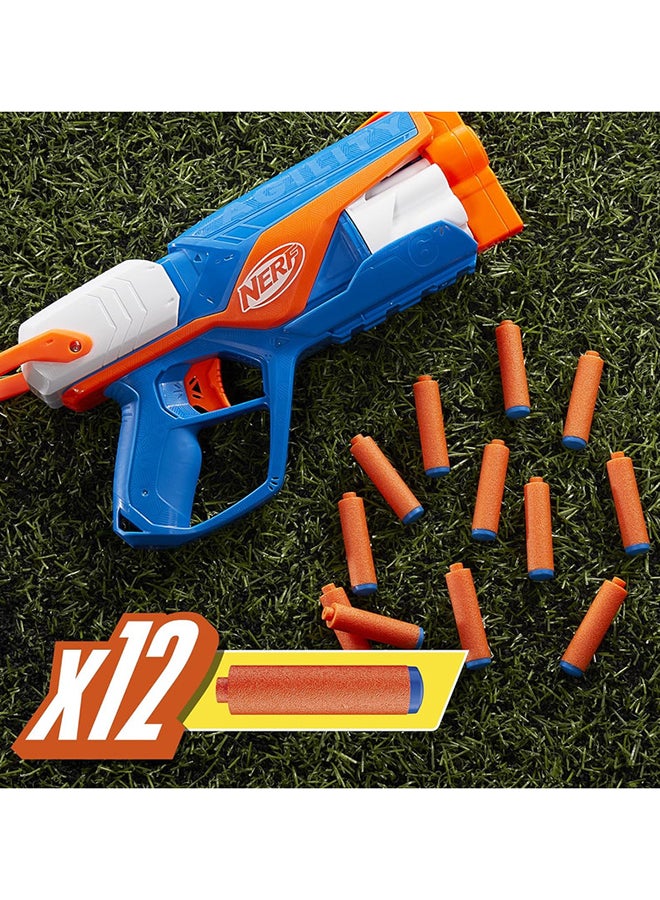 Nerf N Series Agility Blaster includes 12 Nerf N1 Darts | 6-Dart Drum for 8+ Years | F8629 - Image 5