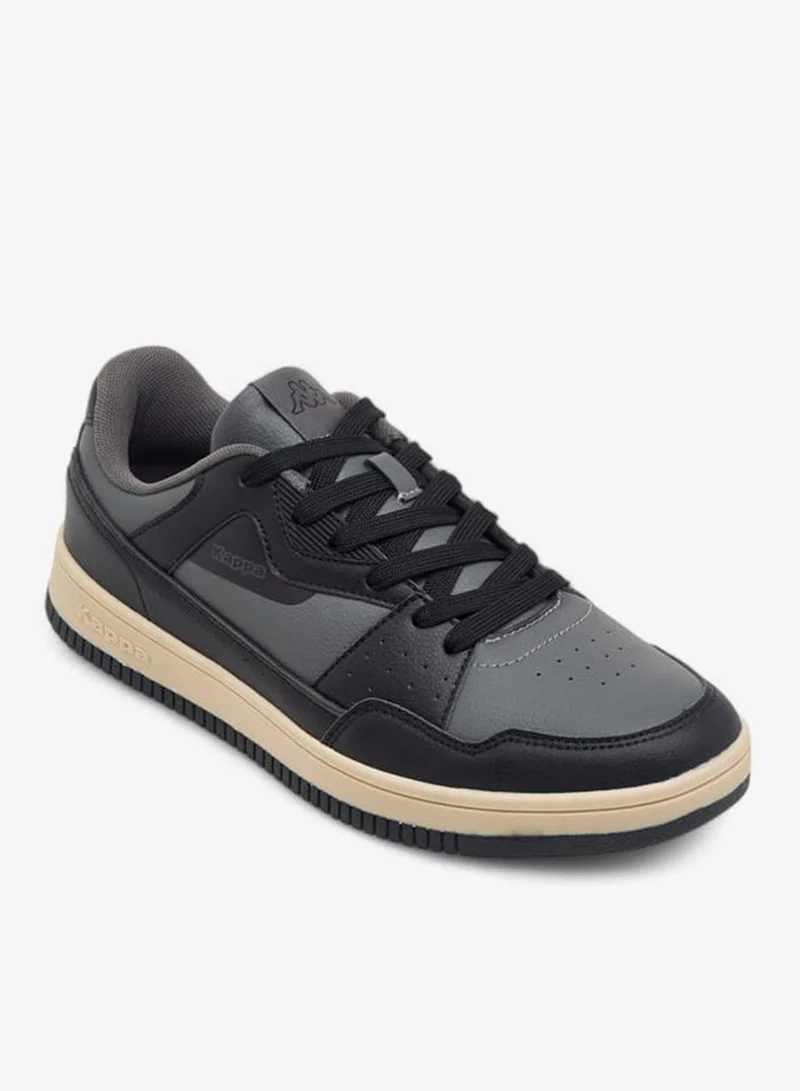 Kappa Men's Perforated Sneakers with Lace-Up Closure