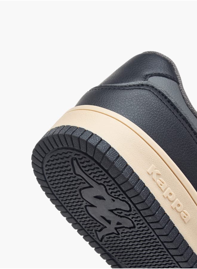 Kappa - Men's Perforated Sneakers with Lace-Up Closure - Image 1
