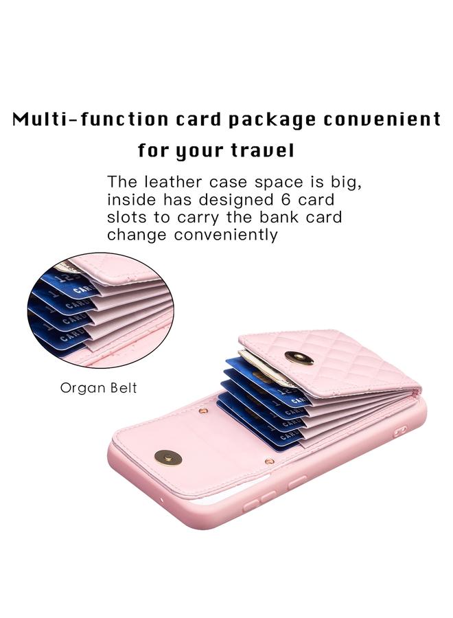 اس-توب جراب لهاتف Samsung Galaxy S23+ 5G، جراب هاتف جلدي عمودي على شكل معين - Image 4