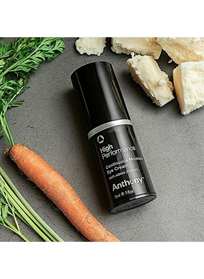 Anthony Anti-Aging Continuous Moisture Eye Cream, 0.5 Fl Oz, Contains Vitamin A, C, and E, Caffeine, Jojoba, Squalane, Reduces Puffiness and Appearance Of Dark Circles and Fine Lines, Hydrates Skin. - Image 4