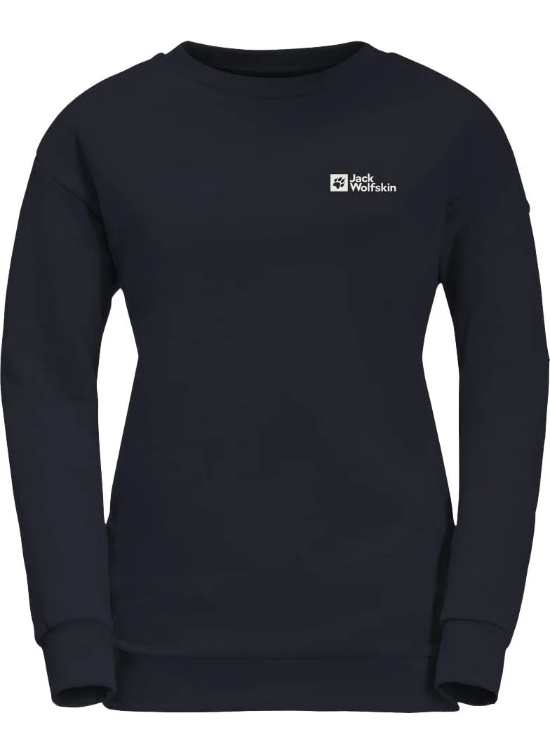 جاك ولفسكن Essential Crewneck Women's Sweatshirt
