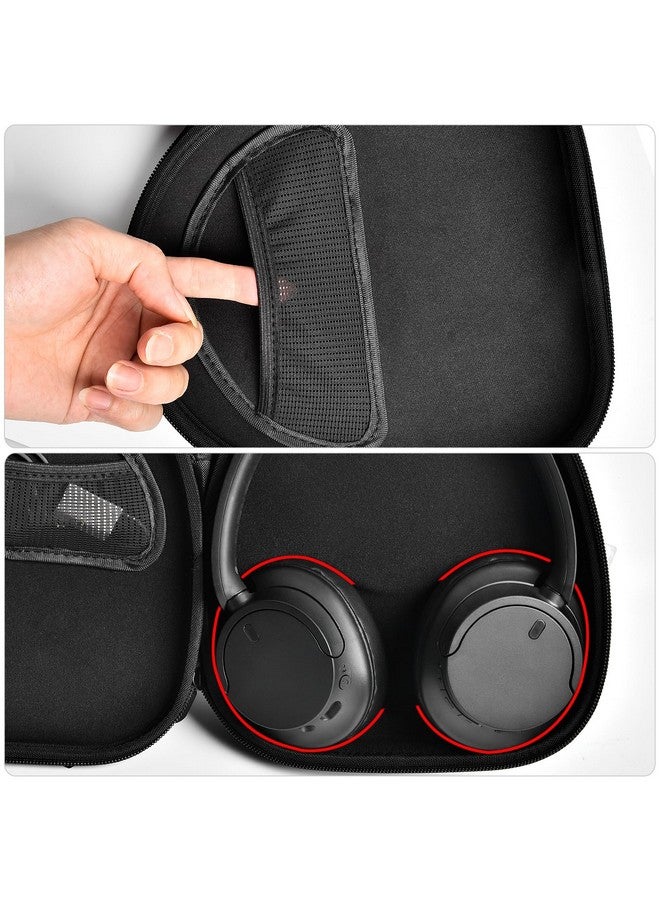 PAIYULE PAIYULE Case Compatible with Sony WH-CH720N WH-CH520 Noise Canceling Wireless Headphones Bluetooth Over The Ear Headset, Carrying Storage for JBL Tune 510BT/ for Edifier W820NB Plus (Box Only) (Black)  - Image 3