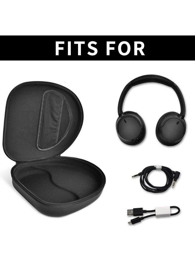 PAIYULE PAIYULE Case Compatible with Sony WH-CH720N WH-CH520 Noise Canceling Wireless Headphones Bluetooth Over The Ear Headset, Carrying Storage for JBL Tune 510BT/ for Edifier W820NB Plus (Box Only) (Black)  - Image 2