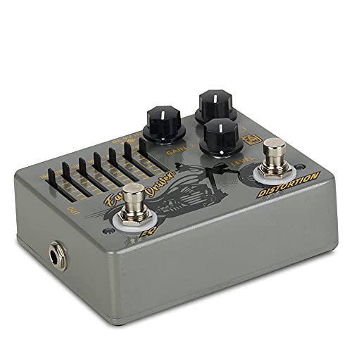Caline DCP-04 EASYDRIVER Distortion EQ Effect Pedal Dual Guitar Pedal - Image 2