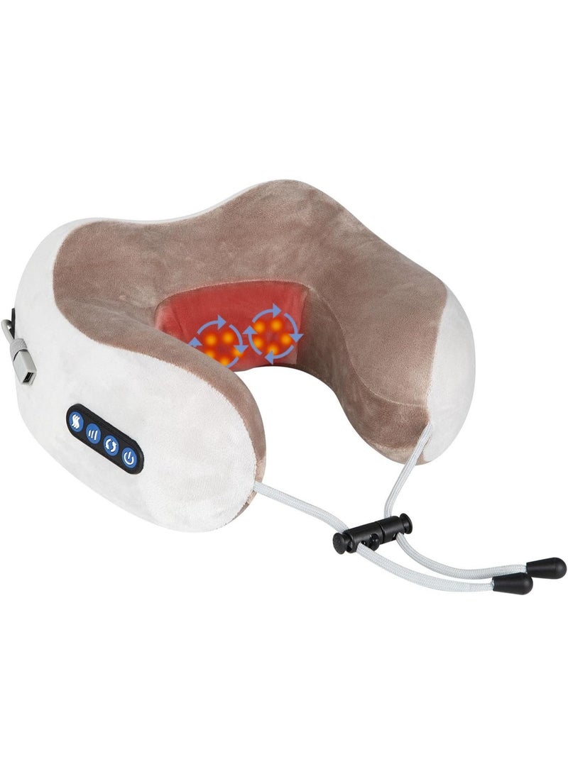 Electric Neck Massager – Rechargeable Cushion Pillow with 3 Force Levels & Modes – Deep Tissue Kneading Pain Relief for Home & Office - Image 1
