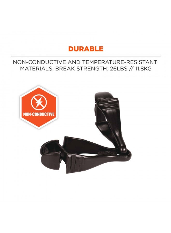 Ergodyne Ergodyne Squids 3400 Glove Clip Holder with Dual Clips, Black - Image 4