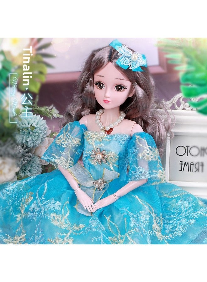 60cm Smart Doll Oversized Talking Girl Kids Toy Dress Up Doll Princess Birthday-Color: Princess Tinalin-Height:Smart Dialogue 61.1cm Set Clothes Gift B Gift Box - Image 1