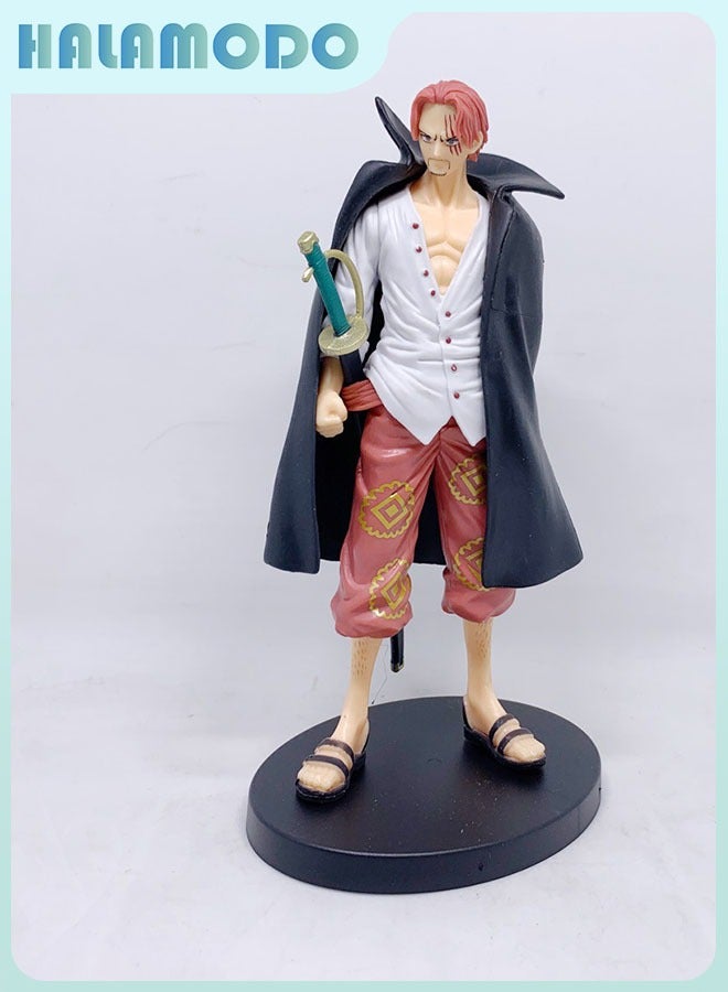 HALAMODO One Piece Standing Handsome Wano Country Shanks Figure Model,  Doll Decoration, Trendy Toy 19cm - Image 1