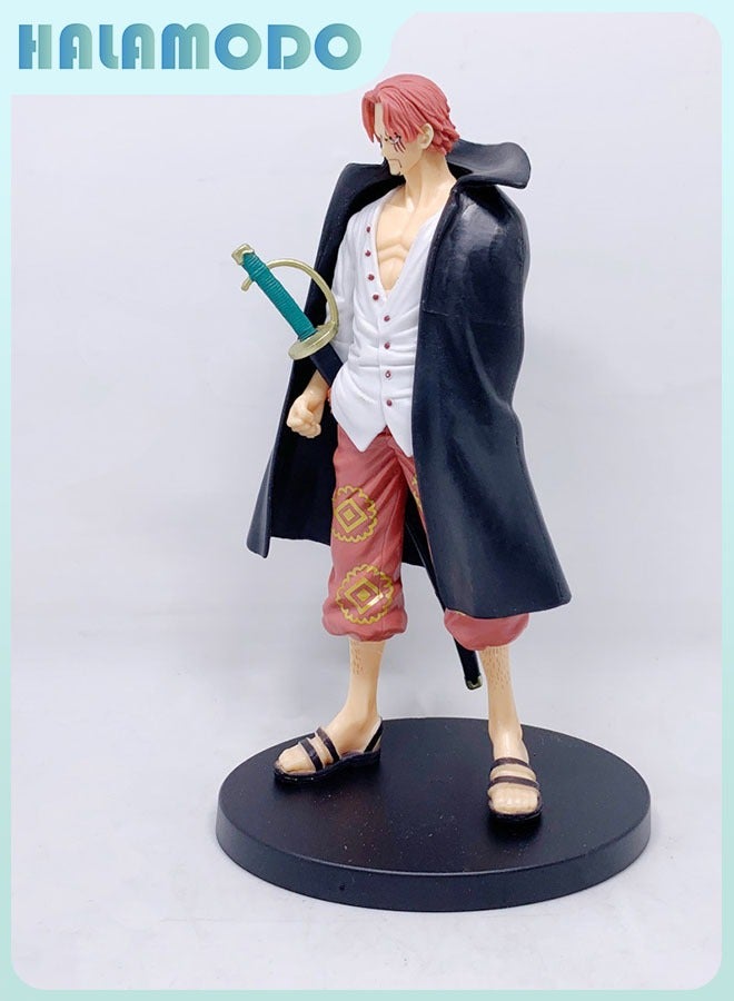 HALAMODO One Piece Standing Handsome Wano Country Shanks Figure Model,  Doll Decoration, Trendy Toy 19cm - Image 4