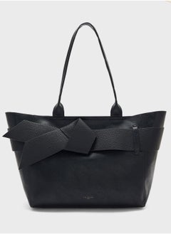 Ted Baker Jimsina Pu Bow Crossbody Bag Jet  - Image 1