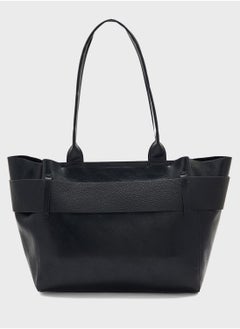 Ted Baker Jimsina Pu Bow Crossbody Bag Jet  - Image 3