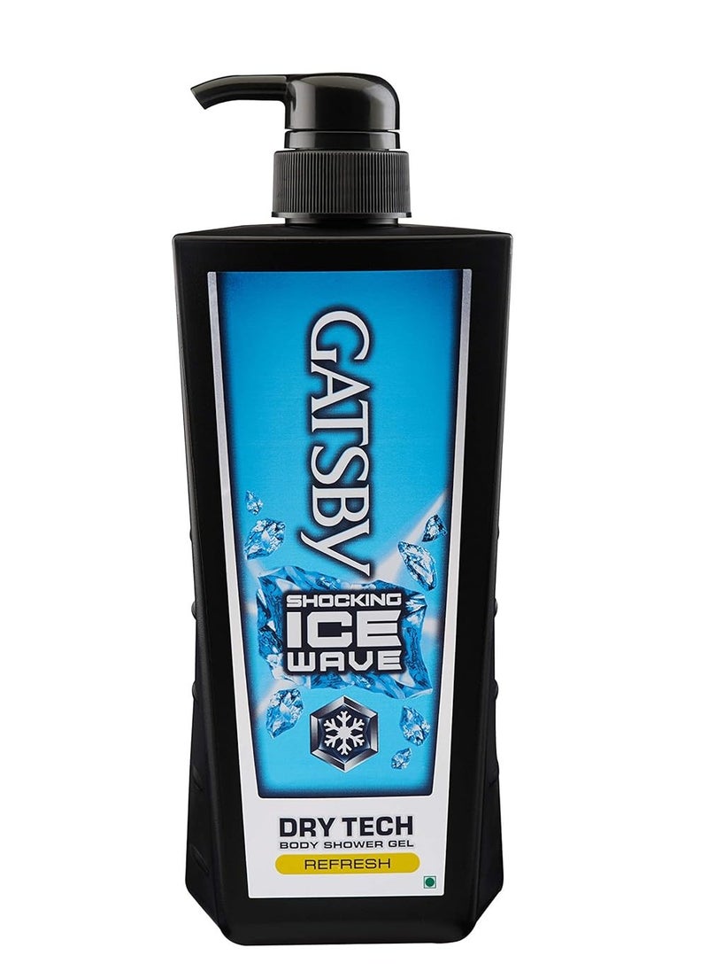 GATSBY Gatsby Refresh Body Shower Gel Masculine Blue 600 ml  - Image 1