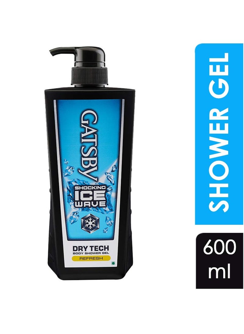 GATSBY Gatsby Refresh Body Shower Gel Masculine Blue 600 ml  - Image 2