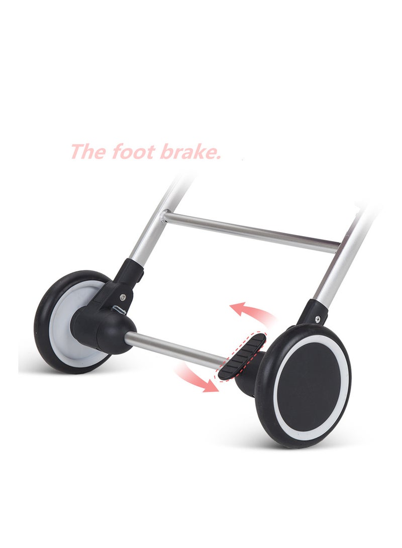 MaBaby ساحب حزام ثلاثي الطي يمكن تركيبه على عربة الطائرة القهوة - Image 4