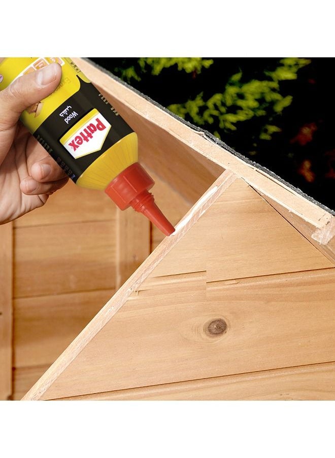Pattex - Pattex Wood Express Quick-Drying Wood Glue, Vinyl Glue For Mounting, Assembling, Veneering Or Laminating On Wooden Supports, White Glue, 1x75g - Image 1
