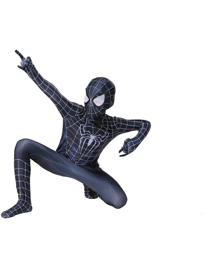 Hero Expedition Spider-Man Children's suit jumpsuit cos suit all-inclusive battle suit performance costume male - Image 1