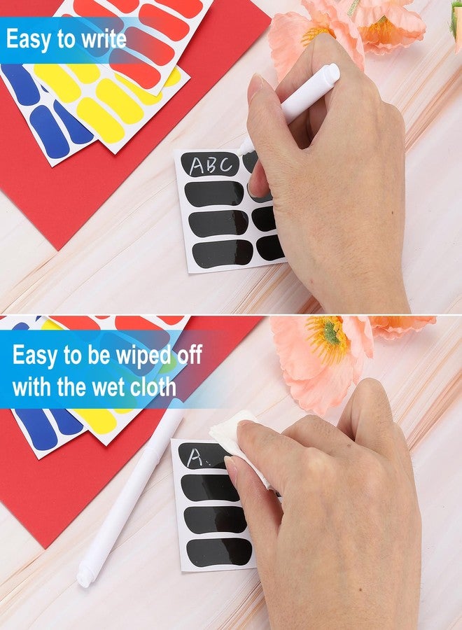 PATIKIL 72 Pairs Sports Eye Black Stickers, Under Eye Black Strips Football Face Stickers Breathable Eyeblack Sticker with 1 Pcs White Pencil for Baseball Fans on Game Day, Pink - Image 4