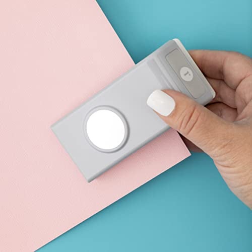 EK Tools Circle Punch 1 Inch With Safety Lock, Create Perfect Circles for Handmade Cards, Scrapbooking, Gift Tags, Invitations, and Decoration - Image 5