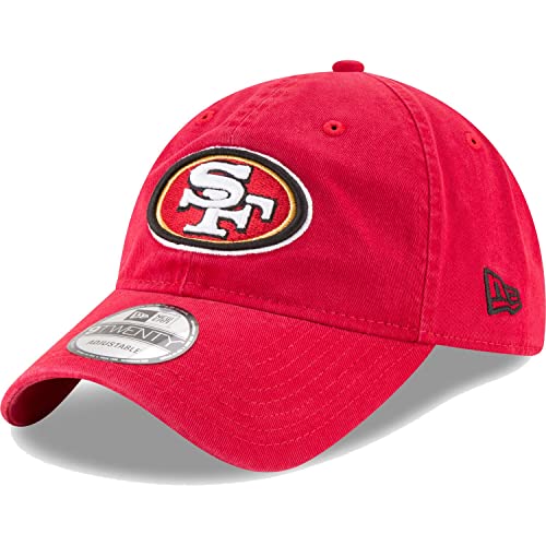 New Era NFL Core Classic 9TWENTY Adjustable Hat Cap One Size Fits All (San Francisco 49ers) - Image 1